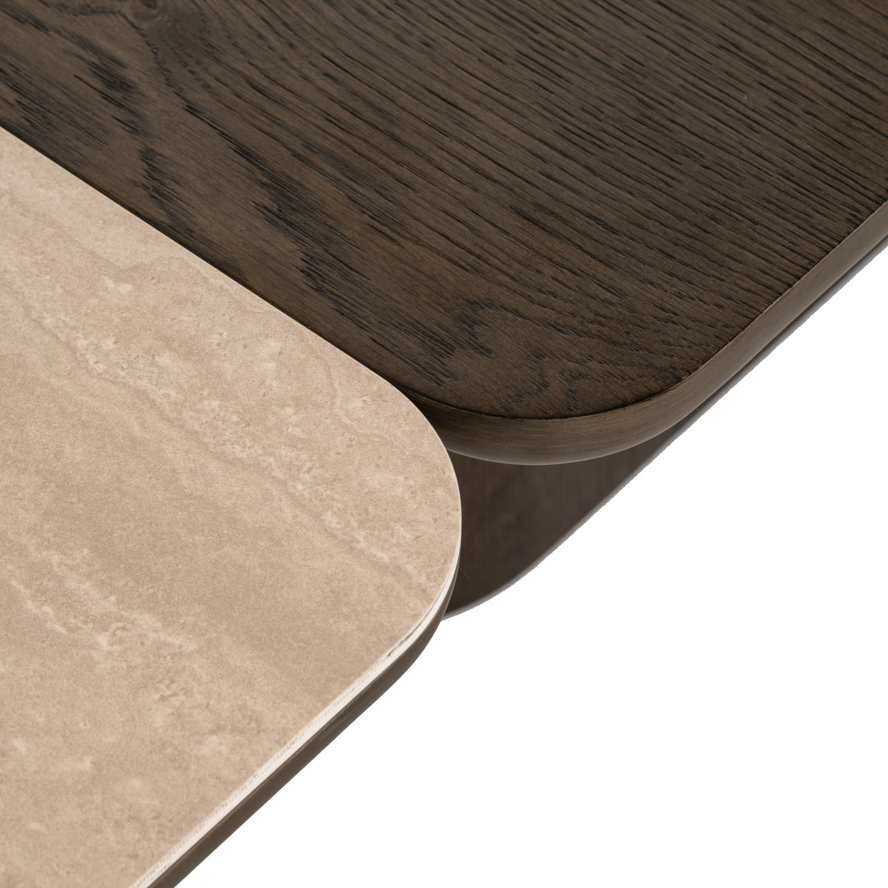 Norell Nesting Coffee Tables in Brown Wood