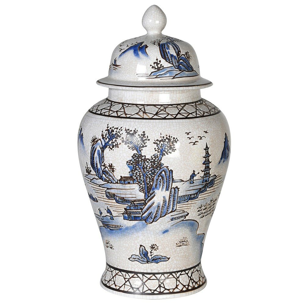 Oriental Style Ginger Jar