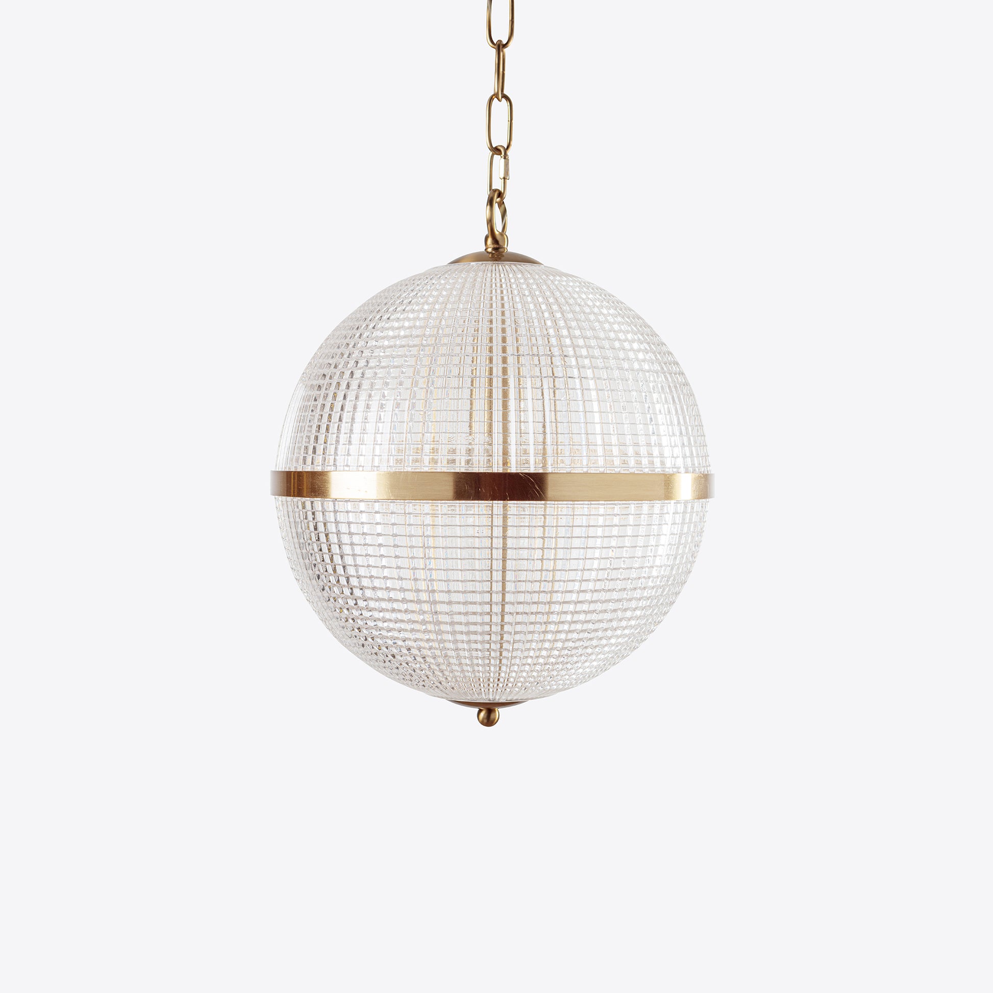 Pure white lines Parisean Large Pendant