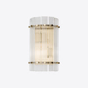 San Francisco Wall Light Crystal and Gold Wall Light