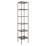 Sheridan Gilded Display Cabinet in Gold