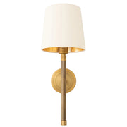 Tirso Brass and Opal Wall Light