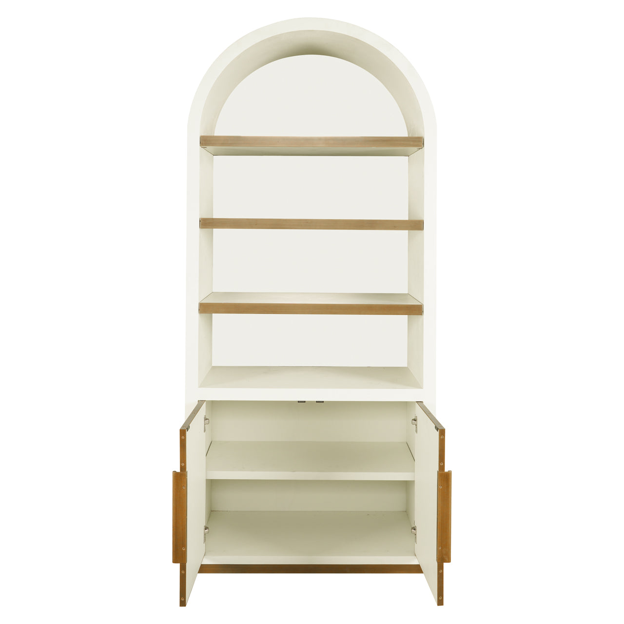 Tivaro Tall Storage Cabinet in White
