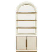 Tivaro Tall Storage Cabinet in White