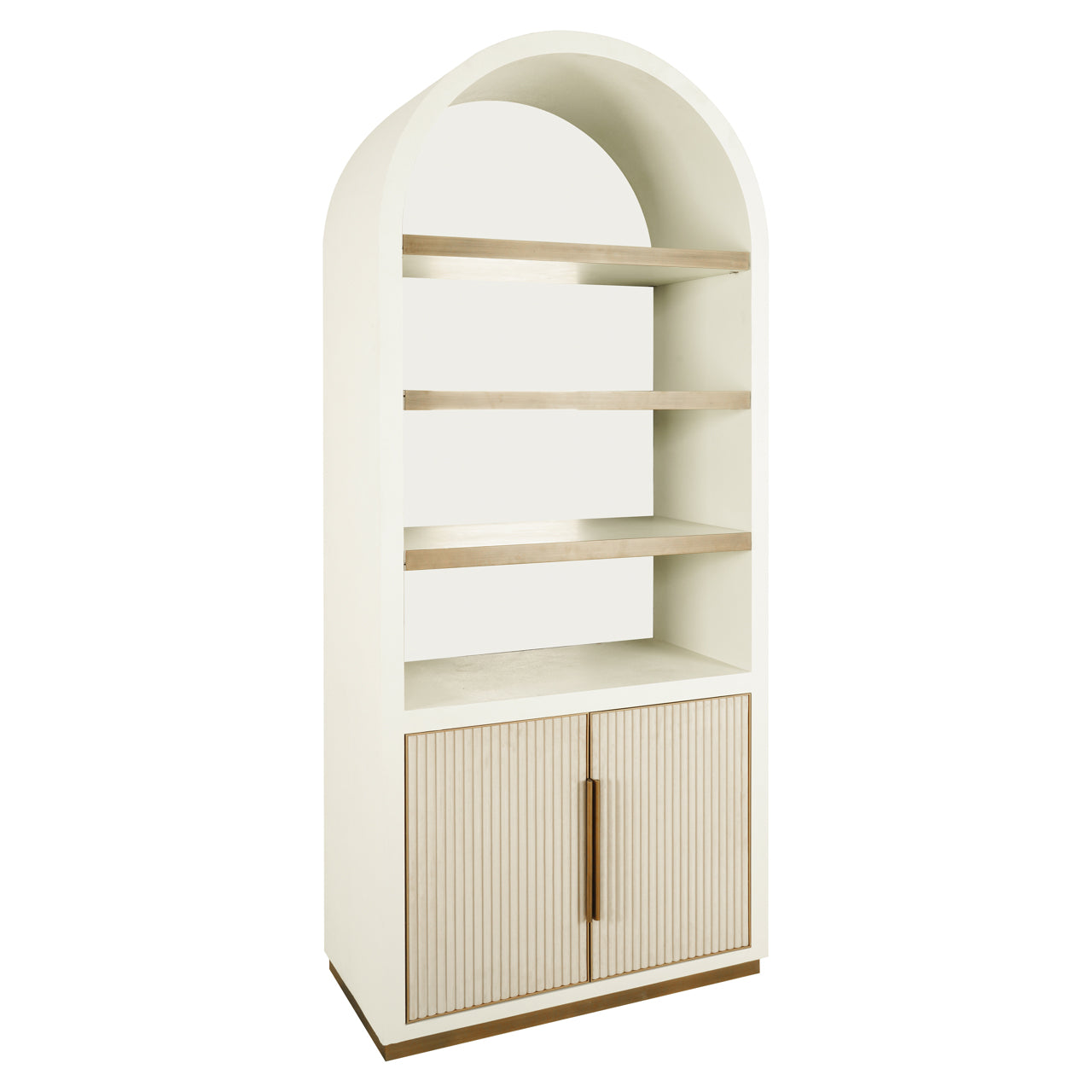 Tivaro Tall Storage Cabinet in White
