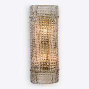 Large Torino Crystal  and gold Wall Light