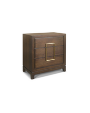 Lucca 3 drawer Chest Walnut