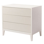 Valmont Three-Drawer Chest White Collection