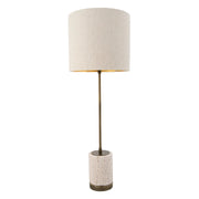 Valter Brass and Timber table Lamp