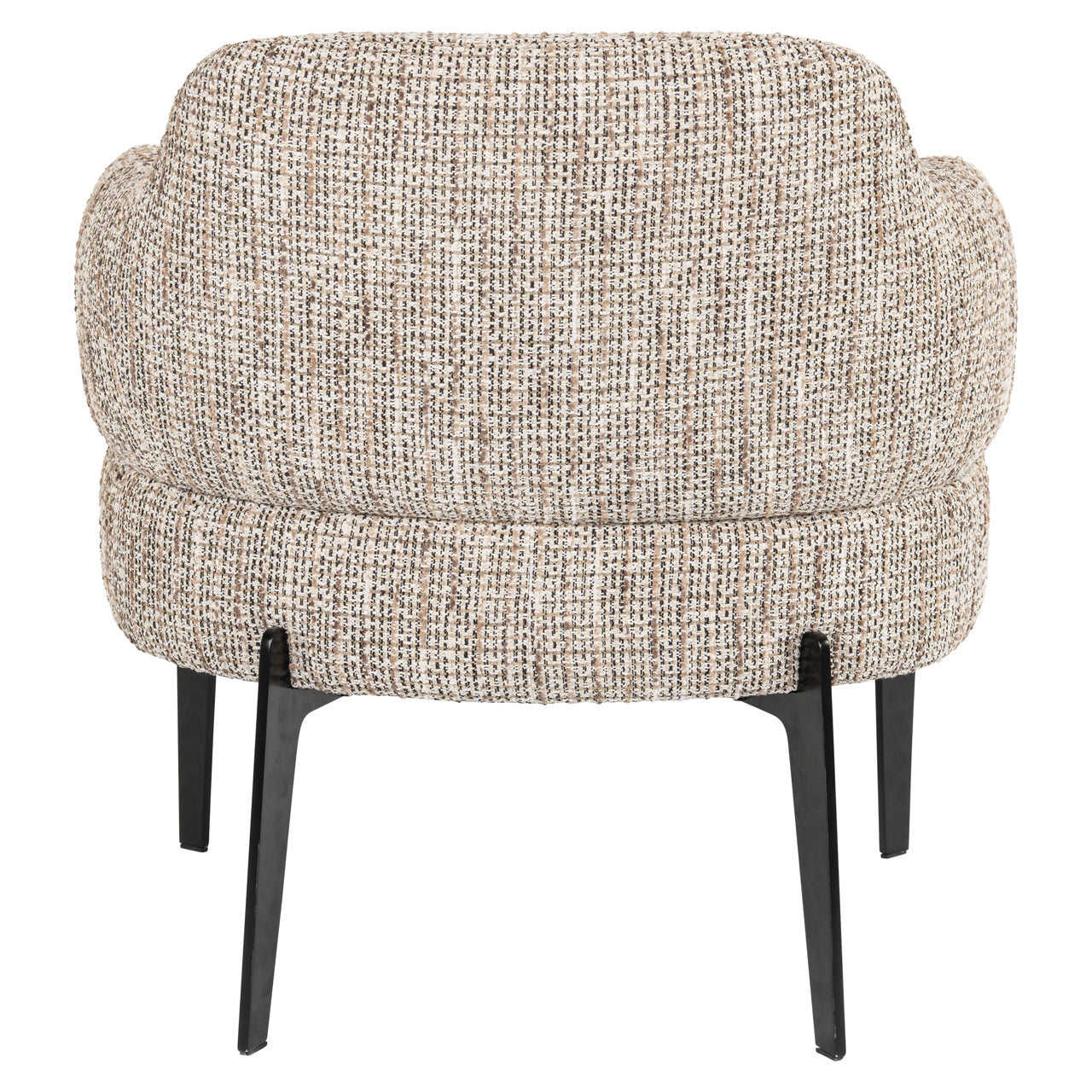 Venus Organic Lounge Chair in Natural Fabric