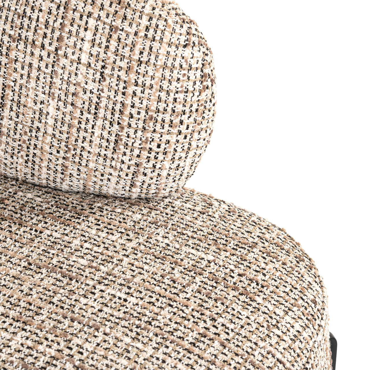 Venus Organic Lounge Chair in Natural Fabric