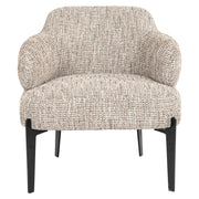 Venus Organic Lounge Chair in Natural Fabric