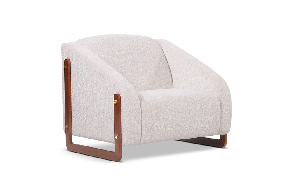 Cream Armchair