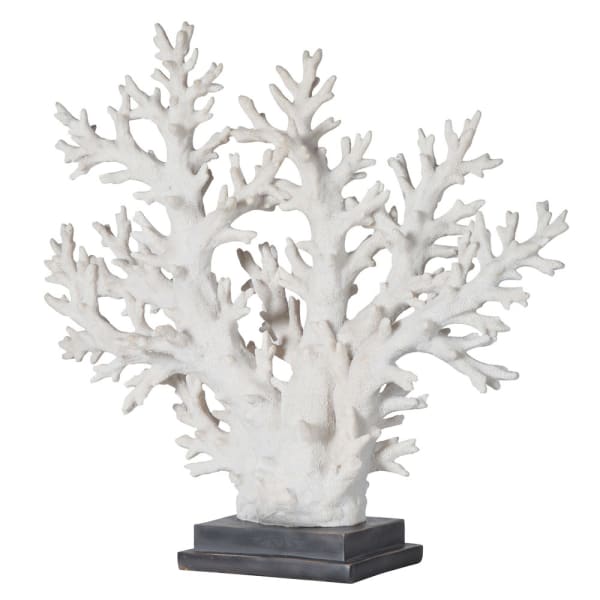 white coral tree on stand
