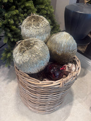 XL Tube ball champagne 25cm