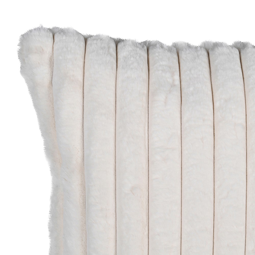 Rabbit Faux Fur Cushion