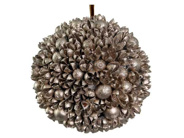 Cross fruit ball champagne 16,5cm